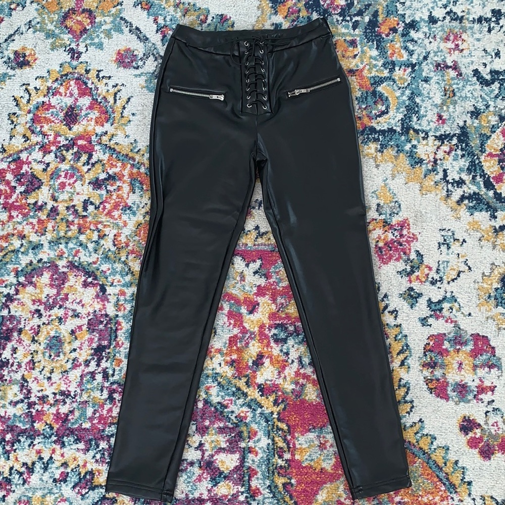 Pleather Pants